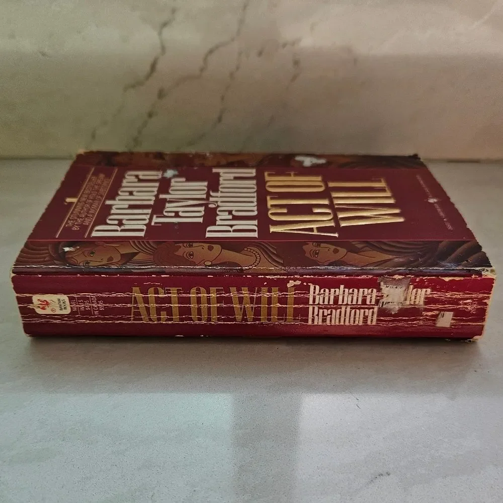 Act of Will By Barbara Taylor Bradford Paperback Book